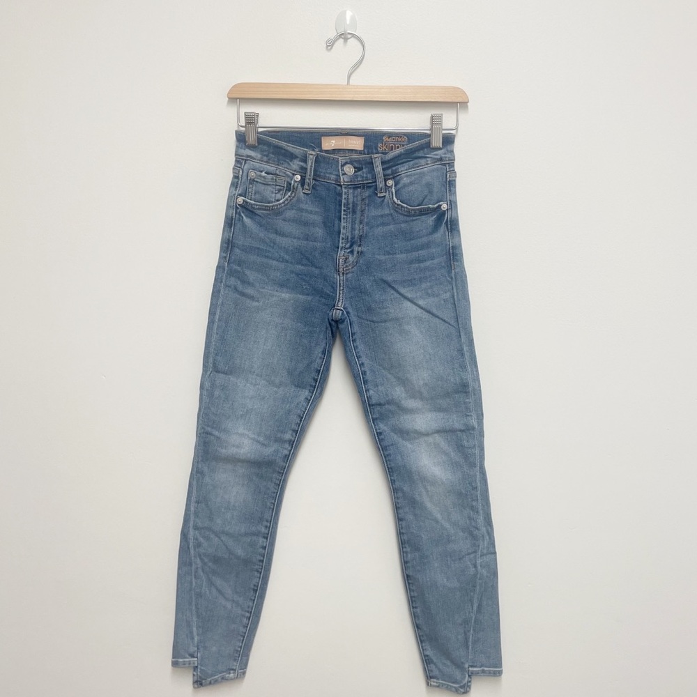 7 For All Mankind The Ankle Skinny Jeans